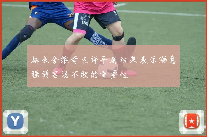 梅米舍维奇点评平局结果表示满意强调客场不败的重要性